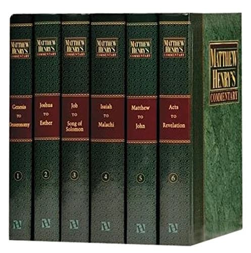 Matthew Henry's Commentary on the Whole Bible