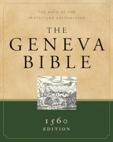 The Geneva Bible (1560 facsimile) cover
